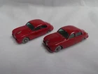 2 Vintage Matchbox Lesney 1-75 Series Toys No65 Jaguar 3.4 Litre VARIATIONS