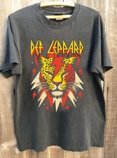 Def Leppard Rock Music 80s Rock Band Charcoal Unisex Shirt S-5XL KH16222