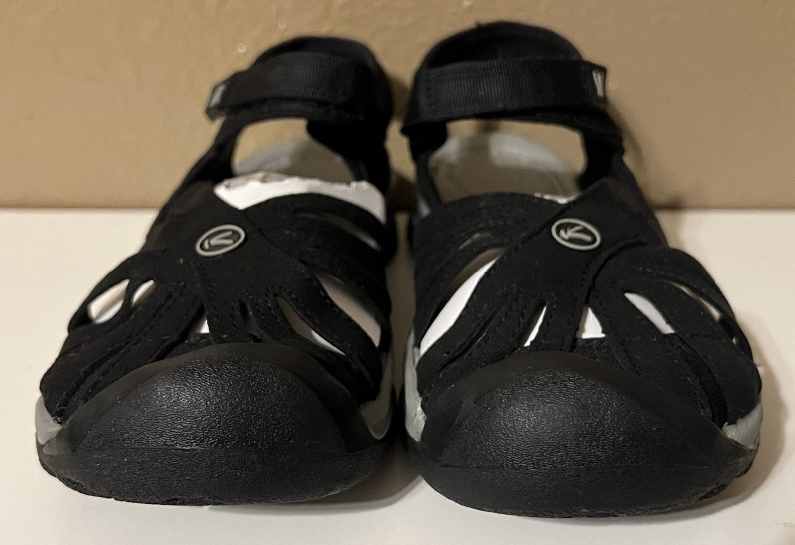 Sandali Keen Rose casual punta chiusa donna US 10 NERI nuovi senza scatola