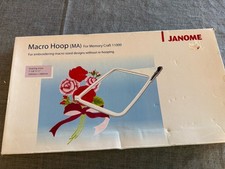 Janome 11000 MA Embroidery Hoop 200 mm x 280 mm 7-7/8  x 11  P/N 860-403-007