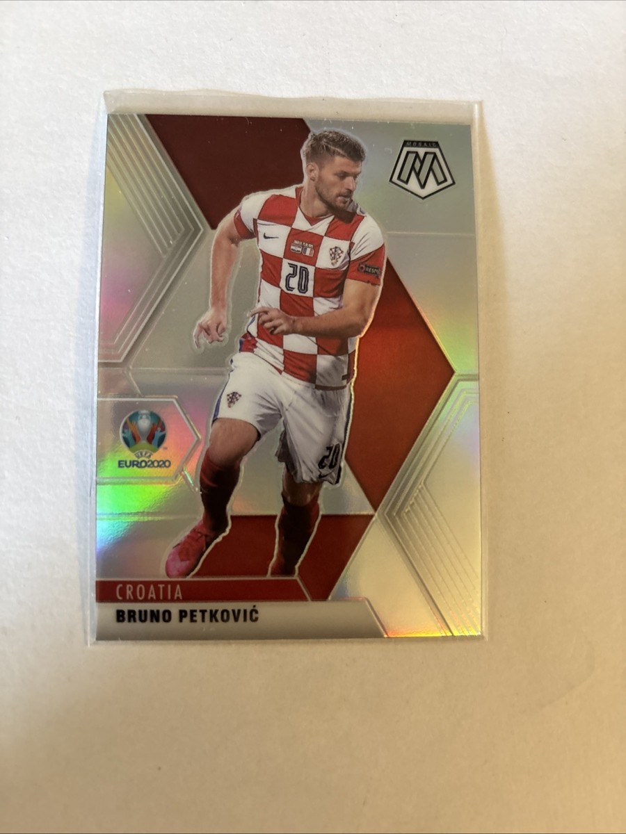 2021 Panini Mosaic UEFA Euro 2020 - Bruno Petkovic #22 Silver