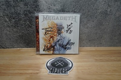Megadeath: Dave Mustaine Limited SIGNED CD - IN HAND - FREE SHIPPING