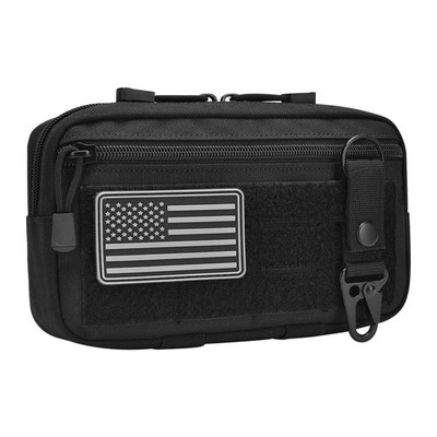 Tactical Molle Admin Pouch Multi-Purpose Tool Pouch Bag Fits Tactical Rucksac...
