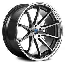 Rohana Rc10 Wheel 20x10 25 5x114.3 73.1 Black Single Rim