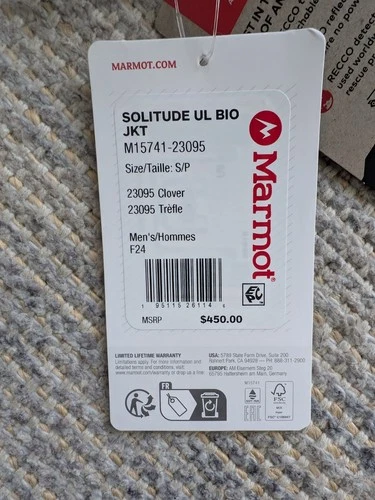 Marmot - Solitude UL Bio - jacket men - skiing / snowboarding image 4