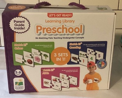 NEW  Learning Journey Preschool Learning Library Teaches Kindergarten Concepts