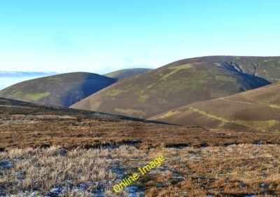 Foto 6x4 Richtung White Dod Wanlockhead Ein Blick mitten im Winter von einem kühlen b c2014