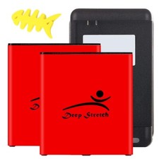 Large Power 2x 4600mA Battery Portable Charger Winder f Samsung Galaxy J2 S260DL