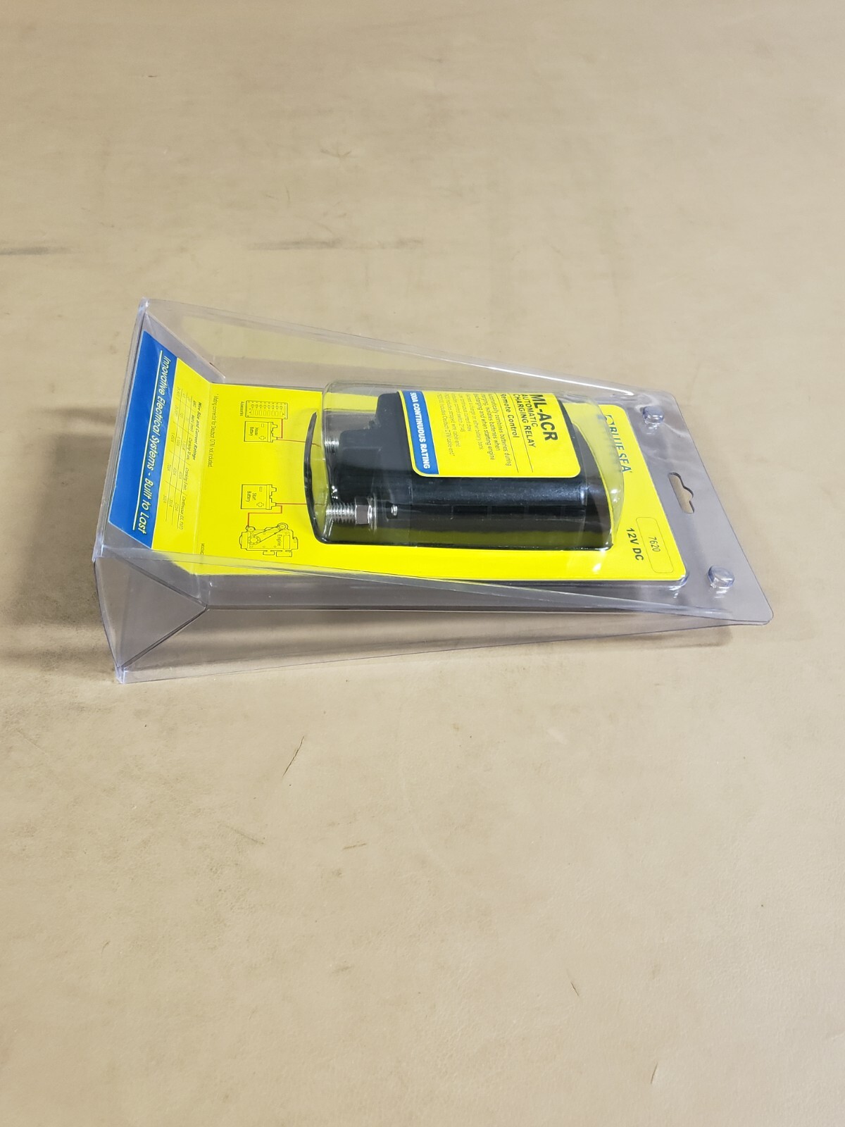 BLUE SEA SYSTEMS 7620 ML-ACR AUTOMATIC CHARGING RELAY – 12V DC 500A