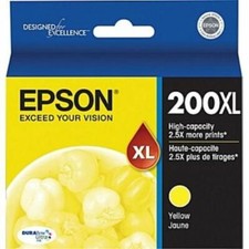 NEW Epson 200XL Yellow ink Cartridge T200XL420 GENUINE EXP 04/2026