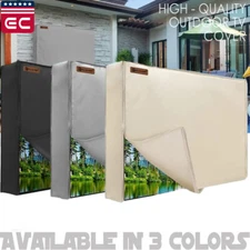 Outdoor TV Cover Fitted Waterproof Weatherproof Television Protector 30-85 inch