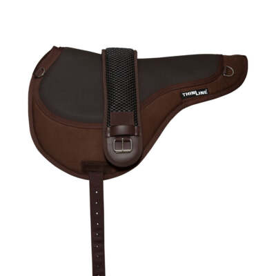 ThinLine Comfort Bareback Schabracke mit Sattelgurt