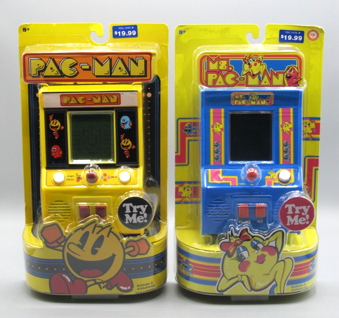 Pac-Man & Ms. Pac-Man Arcade Classics Retro Mini Arcade