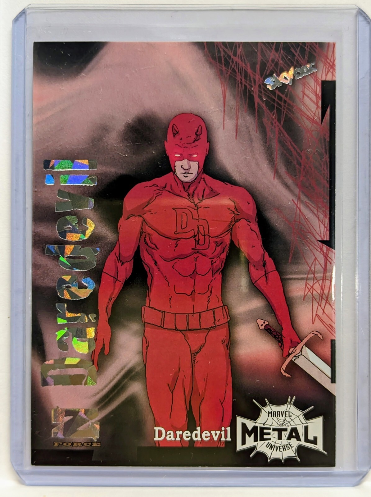 2022 Marvel Metal Universe Spider-Man Z-Force Amazing Rave 04/62 Daredevil Z-9