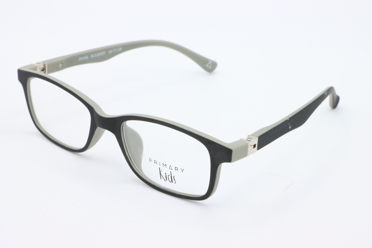 PRIMARY PK106-NAVY/BLUE-45 Eyeglasses Eye Glasses Navy/Blue Navy/Blue Authentic Navy Blue Classic Low Bridge Fit Rectangle Eyeglasses - Jee main image 4