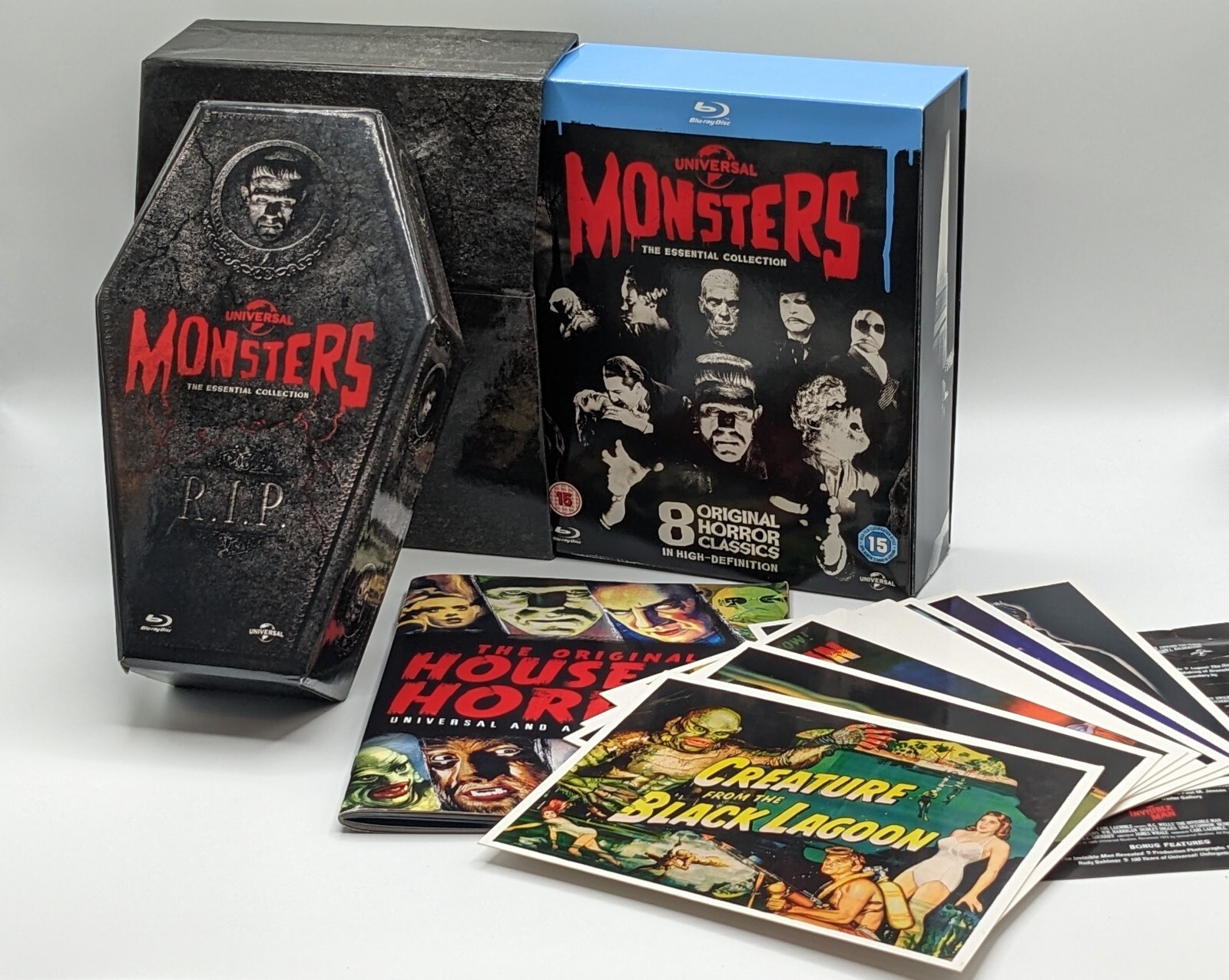 Universal Monsters: The Essential Collection (Blu-ray) Box Set w/Coffin Case