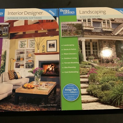 Better Homes & Garden Interior Designer + Landscaping & Deck 8.0 New Sealed