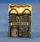 Birchcroft Miniature House Shaped Thimble -- Thimbles House
