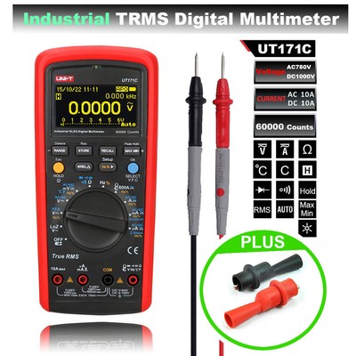 UNI-T UT171C Industrial True RMS Digital Multimeter Admittance Resistance Tester