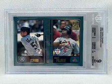 2001 Topps Traded #T99 Albert Pujols, Ichiro Suzuki (RC) BGS 9 MINT