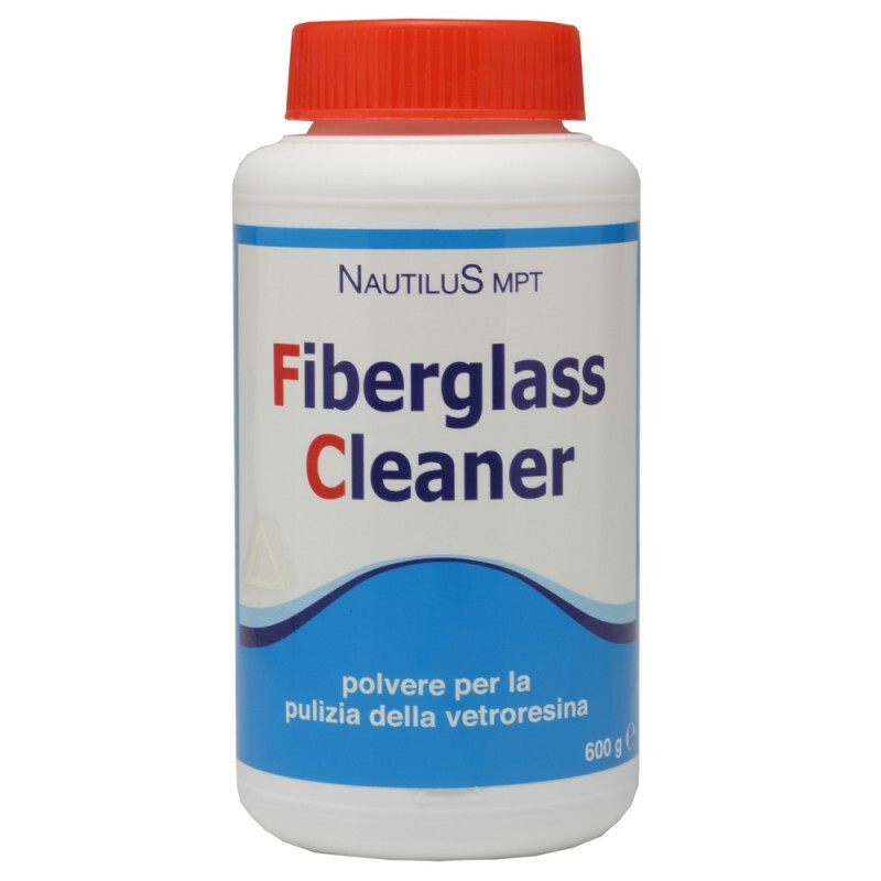 FIBERGLASS CLEANER POLVERE DETERGENTE SMACCHIATORE VETRORESINA BARCA VELA MOTORE