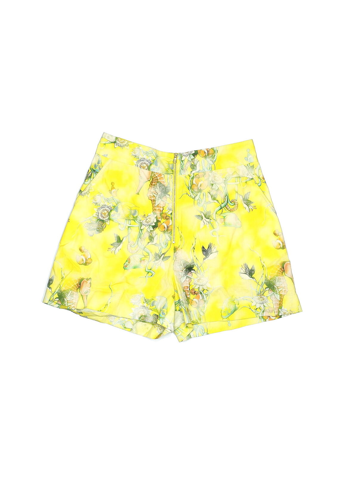 Philosophy Women Yellow Dressy Shorts 2 - image 2