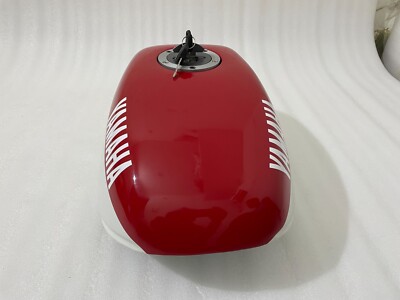 Yamaha Ysr 50 80 Ysr50 Ysr80 1989 Steel Tank White & Red With Cap