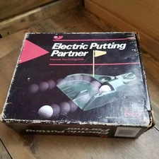 Oscar Jr. JR-100 Electric Putting Partner Golf Practice Automatic Return TESTED