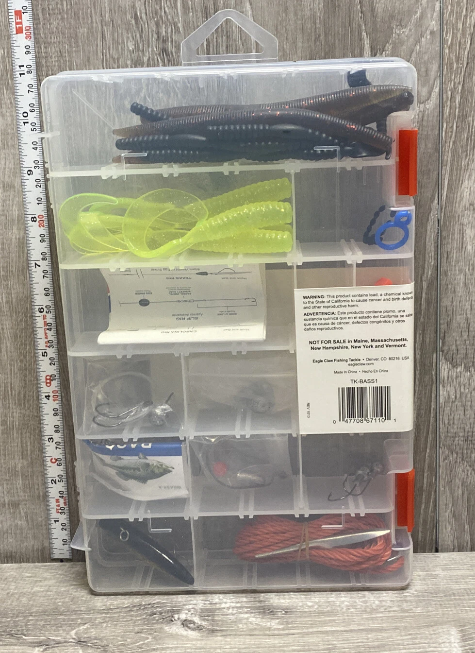 Eagle Claw Bass Tackle Kit