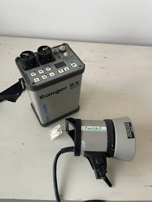 Elinchrom Ranger RX Speed Generator, Ringblitz, Lampenkopf, 4m Kabel, 3 Batterie