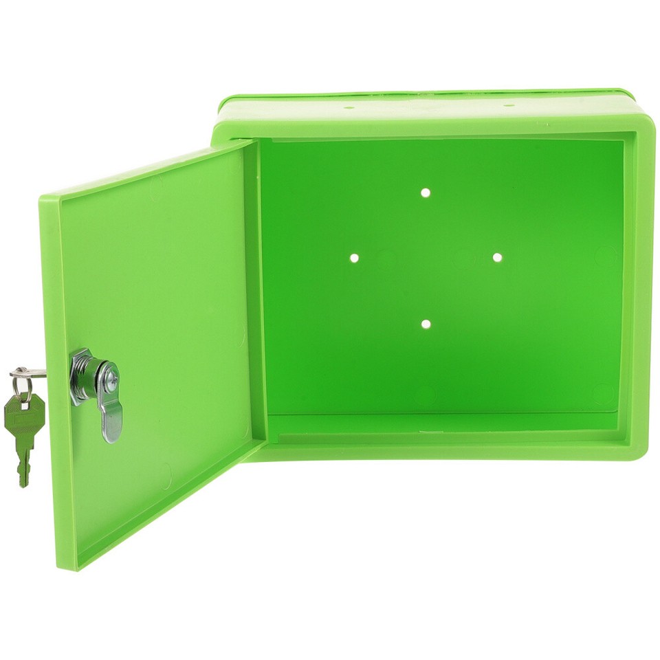 Outdoor Garden Storage Box (light Green) Hanging Home Lockable Tool
