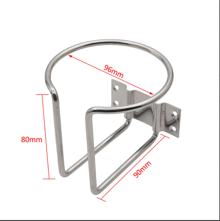 1Pcs Silvery Plastic Car Cup Holder Water Cup Drink Bottle Can Holder