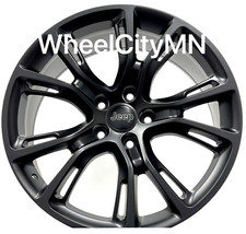 20 Matte Black Jeep Grand Cherokee Srt Oe Replica Wheels Spyder Monkey 5x5 34