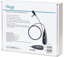 Stagg Model Suw 10l Wireless Lavalier Microphone Set 2.4ghz