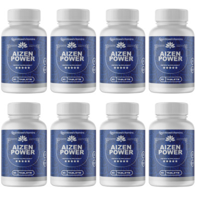 Aizen Power, Aizen Power Male Enhancement Supplement - 8 Bottles