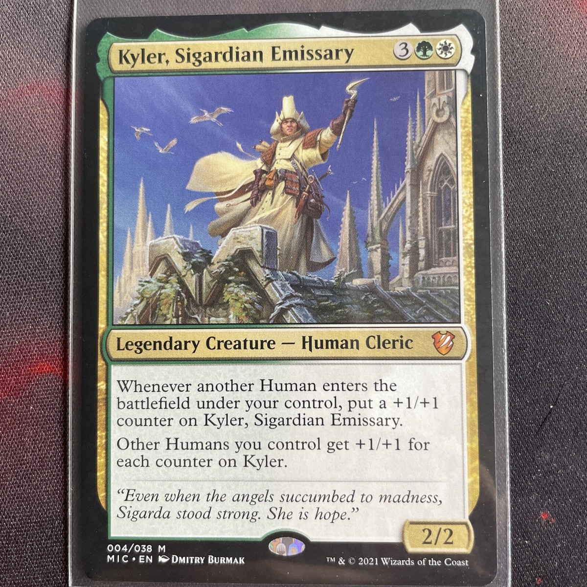 MTG Kyler, Sigardian Emissary Commander: Innistrad: Midnight Hunt