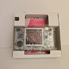 SNK Playmore Neo Geo Pocket Launch Edition Crystal Handheld System Japanese CIB