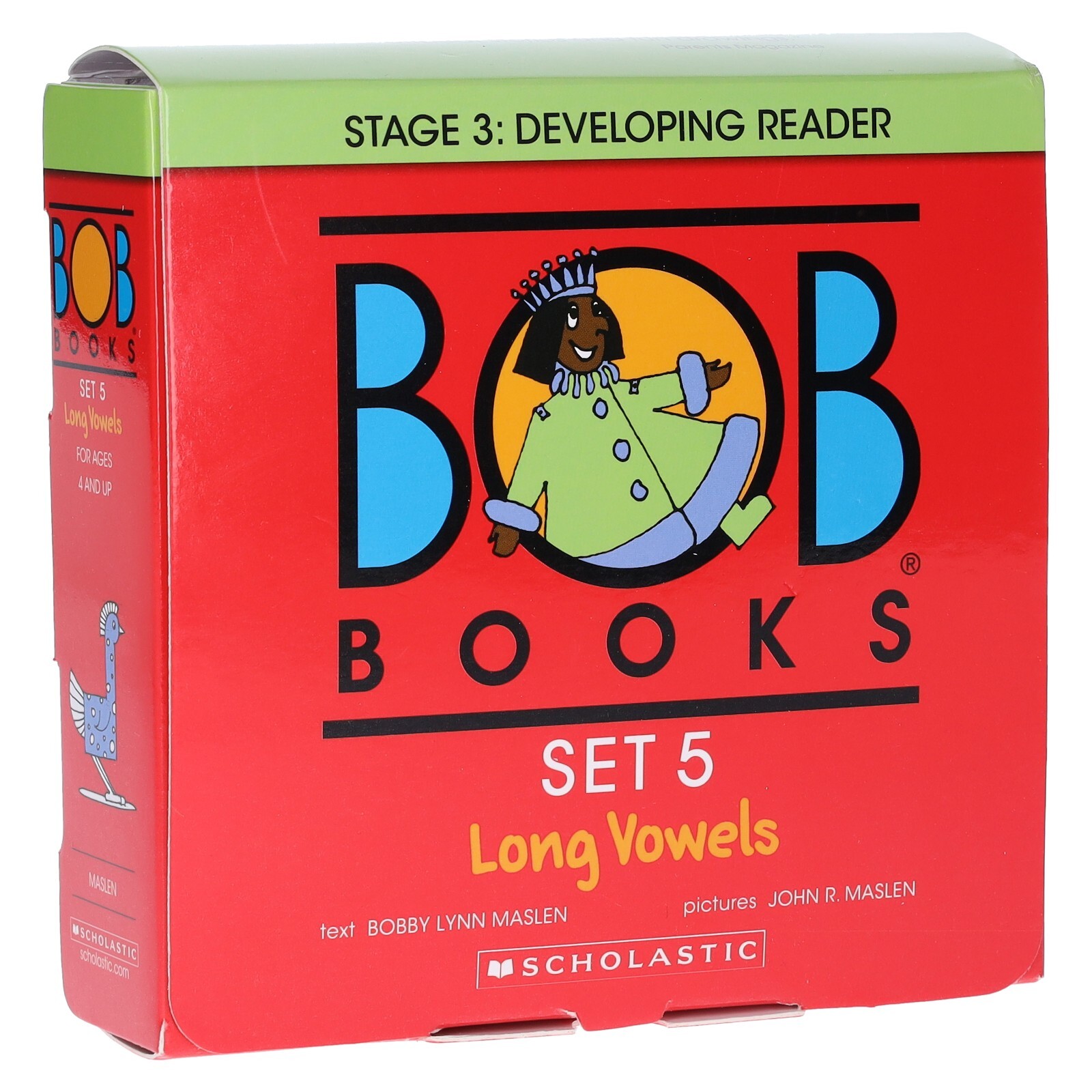 Bob Books Set 5: Long Vowels (Stage 3: Developing Readers) 8 Books -Age 4+ - PB