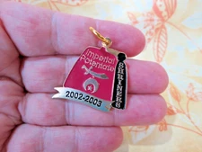 Shriners Imperial Potentate Zipper Pull Fez Charm Fob 2002-2003 Freemasons / V