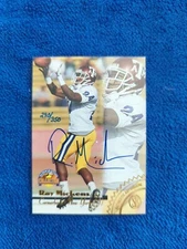 Ray Mickens Jets 1996 Score Board Autograph Authentic Certified 290/350