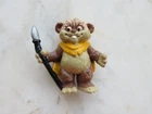 Vintage WICKET STAR WARS Ewok EURO DISNEY PVC Figure Rare Collection 5cm