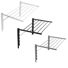 Drying Rack Mini Foldable Adjustable Clothes Laundry Bathroom Wall Mount Airer