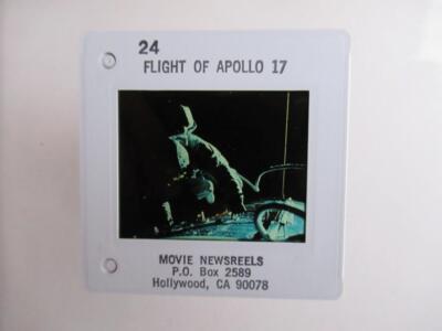 35mm Foto Astronomisches Dia Flug von Apollo 17