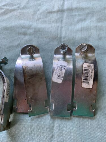 Lot of 4 Pairs T&B Thomas & Betts 2-1/2" Rigid Pipe Clamp With Bolts Fencing - Picture 6 of 7