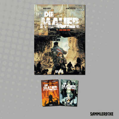   THE WALL   No. 1-3 complete - Splitter Verlag - new original packaging (German)