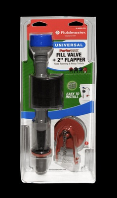 #ad #ad Fluidmaster Toilet Fill Valve with 2 Inch Adjustable Toilet Flapper Kit NEW $8.99