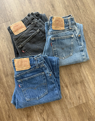 Vintage women s cut Levi s denim 501 Jean bundle