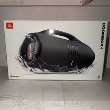 JBL Boombox 4 Black Portable Bluetooth Speaker