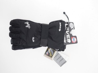 New! Level Half Pipe W Glove Size 8 M Gore-Tex Black Ski Snowboard
