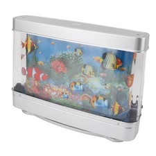 LED Artificial Aquarium Lamp Compact Mini Fake Fish Tank Decorative Light For